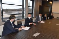 Signing the Collective Agreement between the TŽ management and OS KOVO Trade Unions